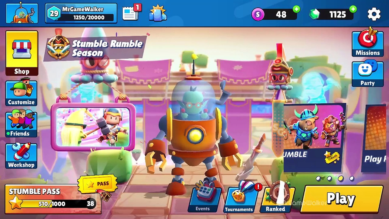 Stumble Guys Gameplay (Android/IOS) [No Commentary]
