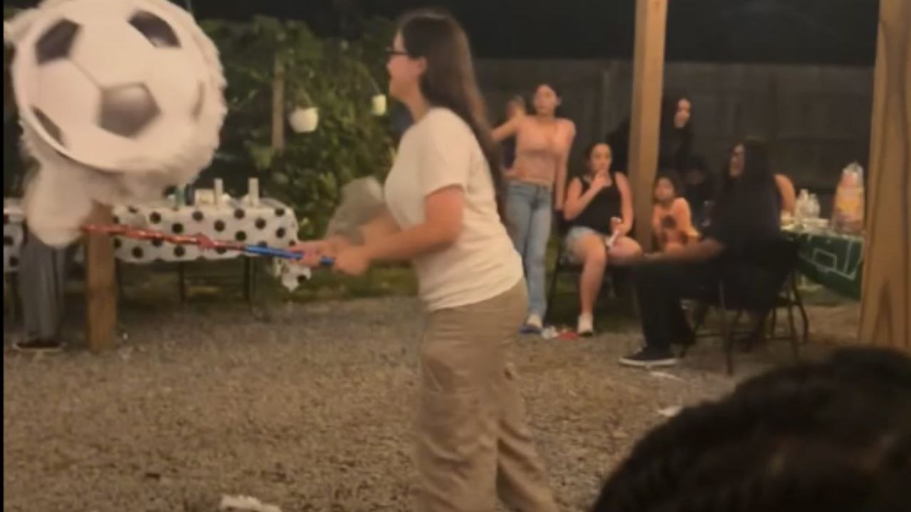 Birthday party goes awry when piñata stick accidentally hits unsuspecting guest