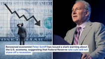 Peter Schiff Warns Fed's Rate Cuts Won't Prevent Recession — Issues Warning About Inflation And Unemployment: 'Game Over'