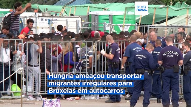 Inaceitável : Comissão Europeia vai usar todos os poderes para impedir Hungria de transportar migrantes para Bruxelas