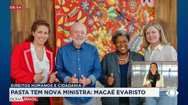 Macaé Evaristo assume Ministério dos Direitos Humanos