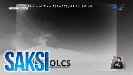 Bulkang Kanlaon, nagbuga ng 9,985 tonelada ng sulfur dioxide | Saksi