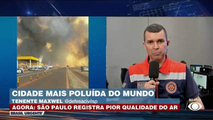 Porta-voz da Defesa Civil explica medidas em meio aos incêndios e fumaça no Brasil