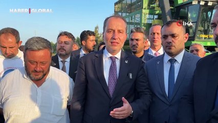 YRP Genel Başkanı Erbakan: “Çiftçimizin bu feryadını duyun”