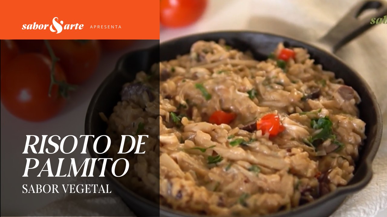 Risoto de palmito | Sabor Vegetal com Marília Archangelo (Ep.7)