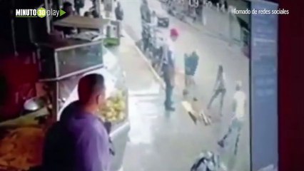 Pelea a palo! Cuatro personas atacaron a un hombre al sur de Bogotá