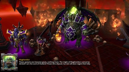 magtheridon all dialogue/cutscenes warcraft 3 reforged