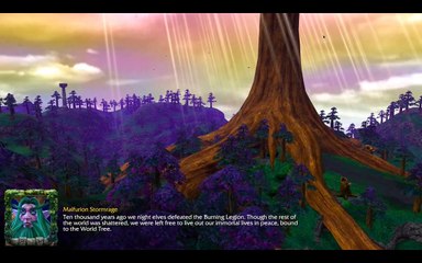 Malfurion Stormrage all dialogue/cutscenes warcraft 3 reforged