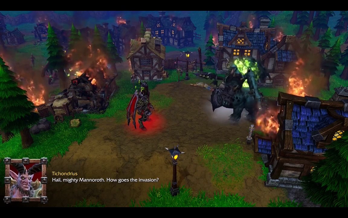 mannoroth all dialogue/cutscenes warcraft 3 reforged