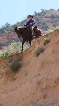 Sliding With Ease Would You Ride Your Horse Down This Hill Performed By Professionals Do Not Try Follow For More Videos Have Trendingreels ...!!