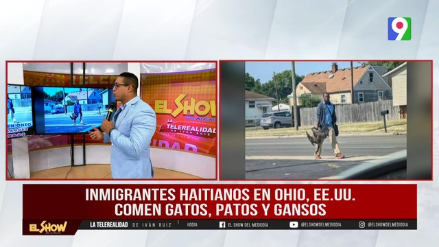 Inmigrantes Haitianos en Ohio se comen los gatos y gansos | El Show del Mediodía