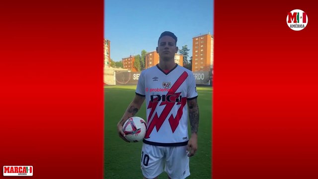 James Rodríguez ya inicia la cuenta regresiva para su regreso a La liga con el Rayo Vallecano