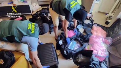 Confiscan en España más de un millón de pastillas de éxtasis destinadas a Ibiza