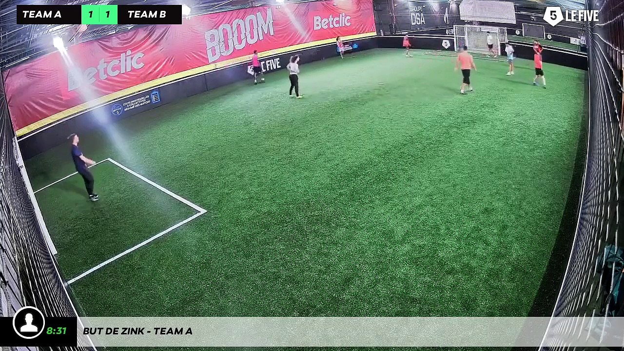 But de Zink - Team A