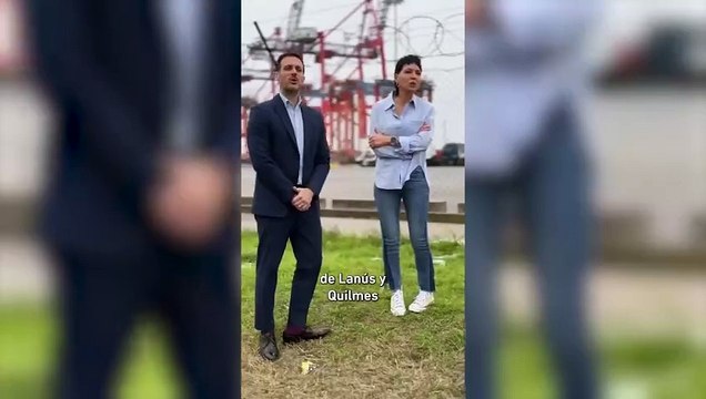 Julián Álvarez y Mayra Mendoza piden ante la Justicia un informe sobre la actividad económica del Puerto de Dock Sud