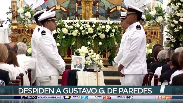 Realizan honras fúnebres de Gustavo García De Paredes, exrector de la UP