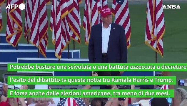 Harris-Trump, il duello tv che puo' cambiare le elezioni