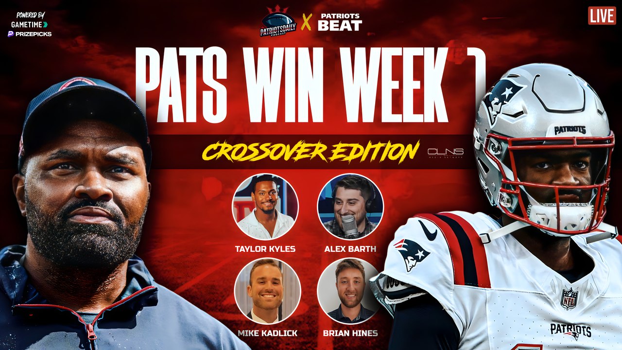LIVE Crossover: Reacting to Patriots Week 1 Win Over Bengals | Patriots Daily x Patriots Beat