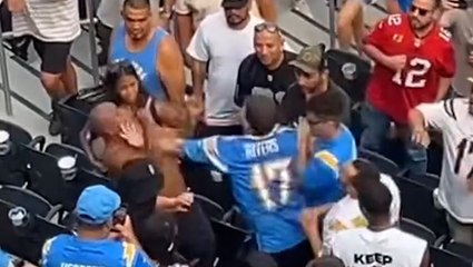 Watch: Violent fan brawl breaks out in stands during first week of NFL season