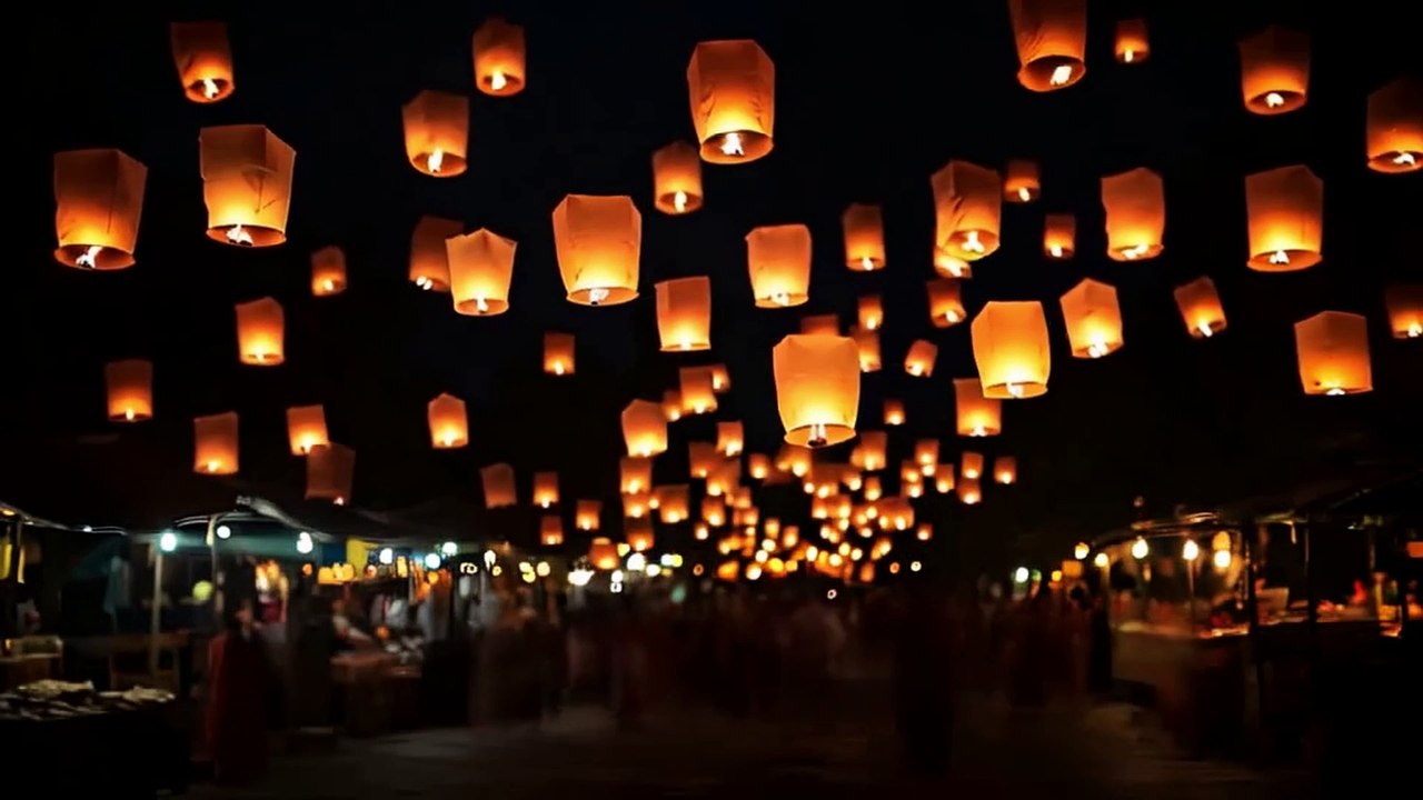 Lanterns in the Dark