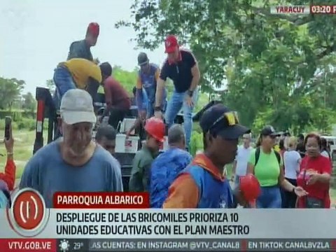 Yaracuy | Gobierno Bolivariano realizo entrega de insumos para la rehabilitación de escuelas