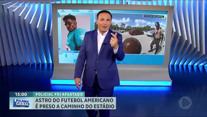 Astro do futebol americano é detido enquanto se deslocava à partida nos EUA
