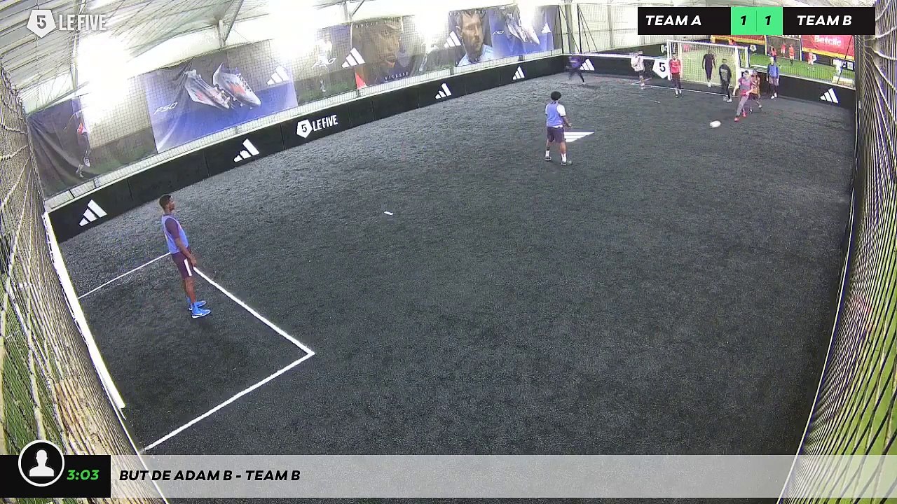 But de Adam B - Team B