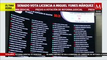 Senado aprueba licencia a Miguel Ángel Yunes; no votará en discusión de reforma judicial