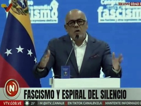 Pdte. de la AN. Jorge Rodríguez: Vamos a derrotar a los fascistas Zuckerberg, Jeff Bezos y Elon Musk