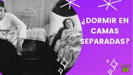 Beneficios de dormir en camas separadas