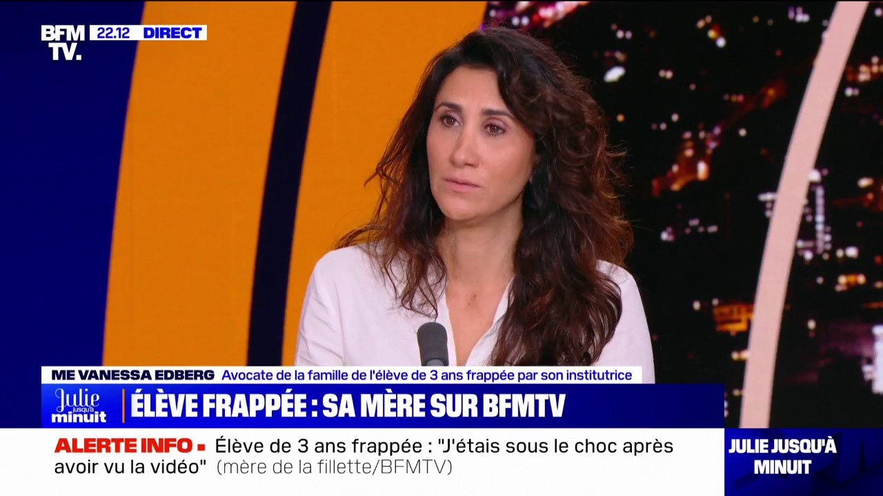 Fillette de 3 ans frappée par sa maîtresse: l'avocate de la famille, Vanessa Edberg, affirme avoir publié la vidéo pour que "les gens prennent conscience de la gravité de ce qui était en train de se passer"