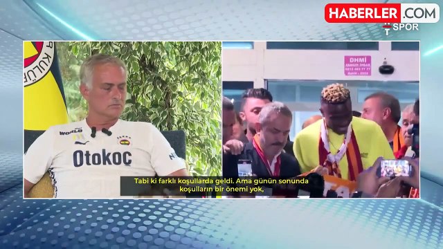 Jose Mourinho'dan Galatasaray ve Victor Osimhen için olay yaratacak sözler