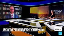 US election: 'Debate is probably the last shot campaigns have to convince undecided voters', expert says
