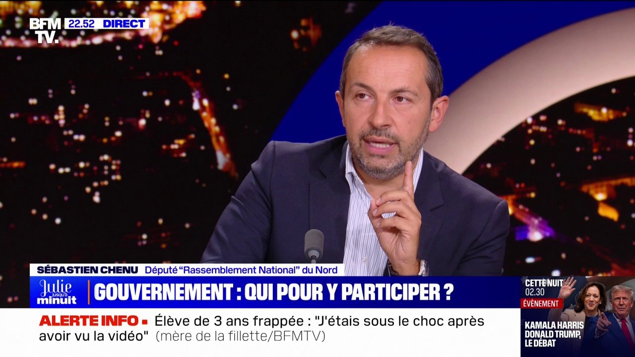 Gouvernement Barnier: "Ça m'a l'air mal parti pour que le changement de logiciel soit réel", affirme Sébastien Chenu (RN)
