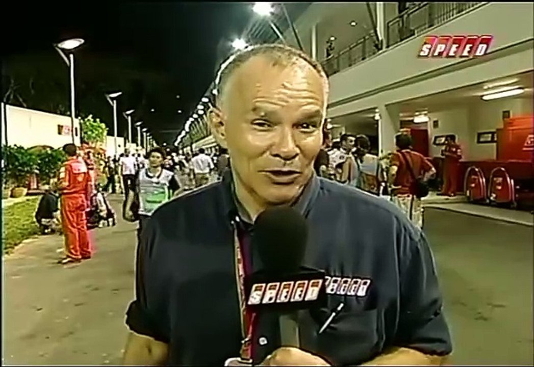 2008 Singapore GP Qualifying
