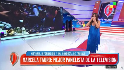 El imprevisto que sufrió Marcela Tauro tras una noche soñada en los Martín Fierro 2024