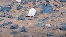 NASA's Perseverance Rover Captures Oddball Rock On Mars