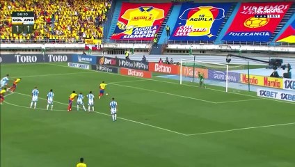 Colombia 2 - 1 Argentina  | Gol de James Rodríguez de penal