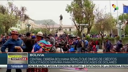 En Bolivia sectores laborales realizaron vigilia en Asamblea Legislativa