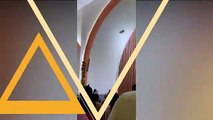 #VIRAL: Niño Dios bajando del techo de una iglesia sorprende a feligreses; se hace viral en redes