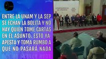 La SEP no puede quitarle el título a Yasmín Esquivel; le echa la bolita a la UNAM