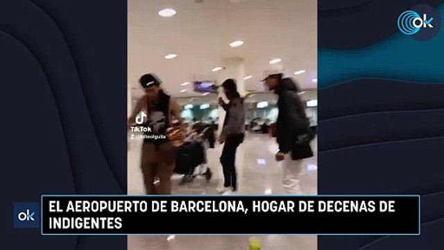 El aeropuerto de Barcelona, hogar de decenas de indigentes