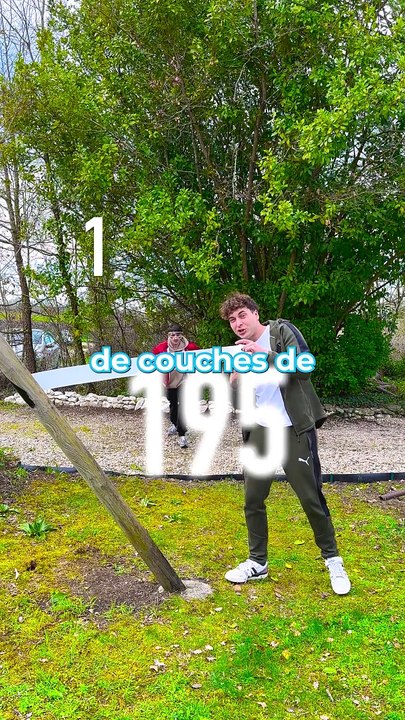 Combien de couches de papier toilette peut m’arrêter ?