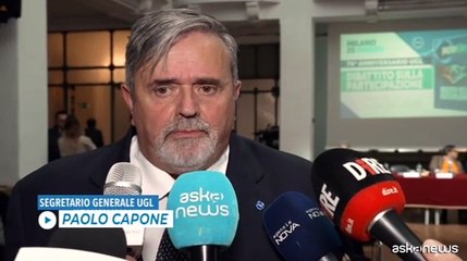 Capone (Ugl): serve un nuovo patto sociale tra capitale e lavoro