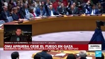 Informe desde Jerusalén: Israel anula visita de asesores a EE. UU. por no vetar resolución de la ONU