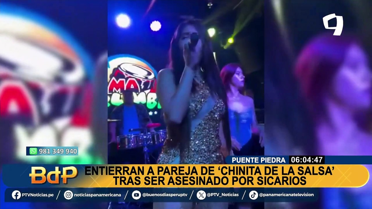 ‘La Chinita de la Salsa’ le dio el último adiós a su pareja: “él era todo para mí, mi compañero, mi amigo”