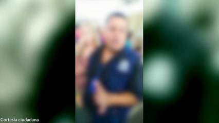 12-03-18 Denuncian supuesta agresion por parte de funcionario de la Defensoria en puesto de votacion en Medellin