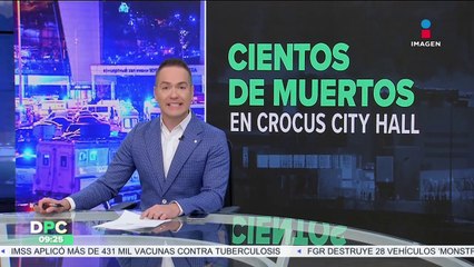 Ataque terrorista en Moscú deja más de 130 muertos