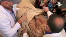 Encuentran 59 sarcofagos con momias intactas en Egipto