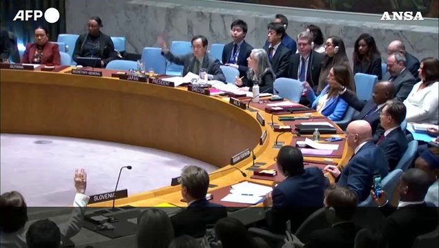 Gaza, l'Onu chiede il cessate-il-fuoco: e' la prima volta